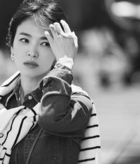 혜교 흑백