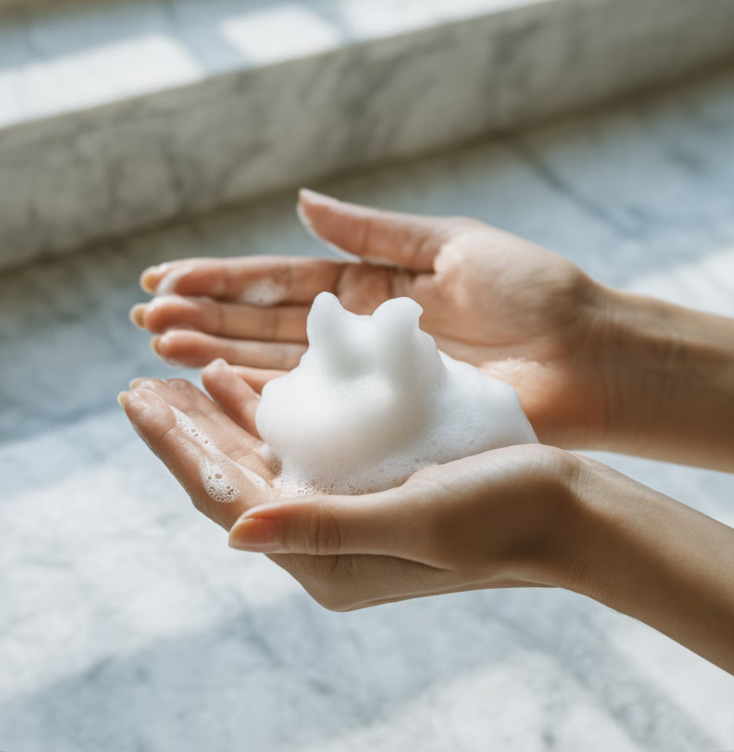 샴푸&amp;#44; 두피에 직접 닿게 하지 마세요