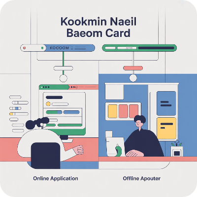 국민내일배움카드 신청방법(온라인&middot;오프라인)이미지