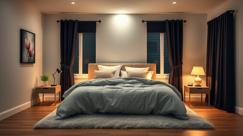 최적의 침실 환경