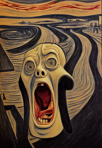 창작의 즐거움과 고통 사이