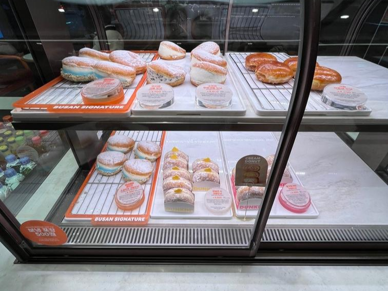 던킨 부산역라마다점 도넛입니다