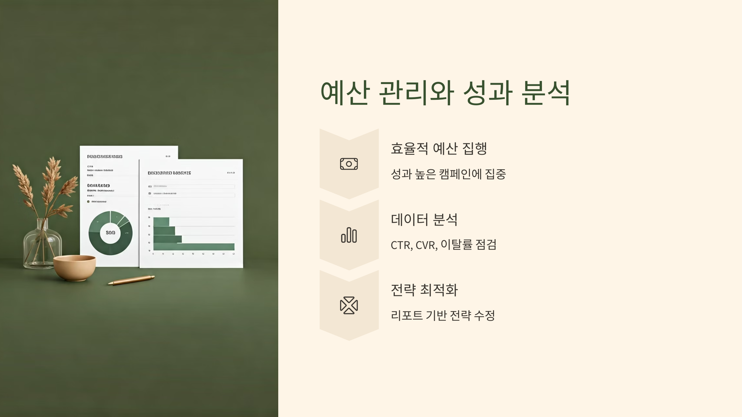 예산 관리와 성과 분석