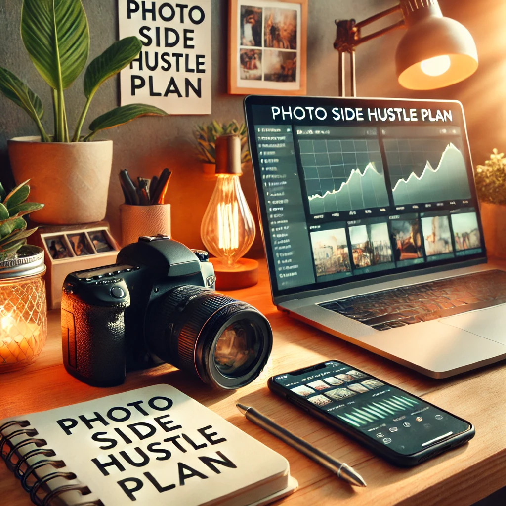 카메라, 노트북. 휴대폰. 다양한 사진 촬영도구