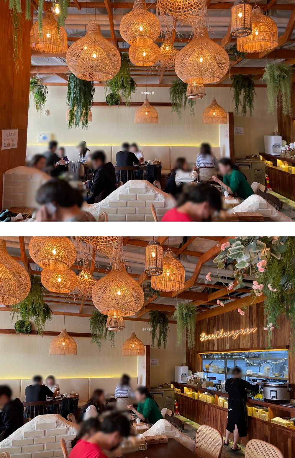 수원 태국 음식 맛집 반치앙마이 광교 - 매장 내부