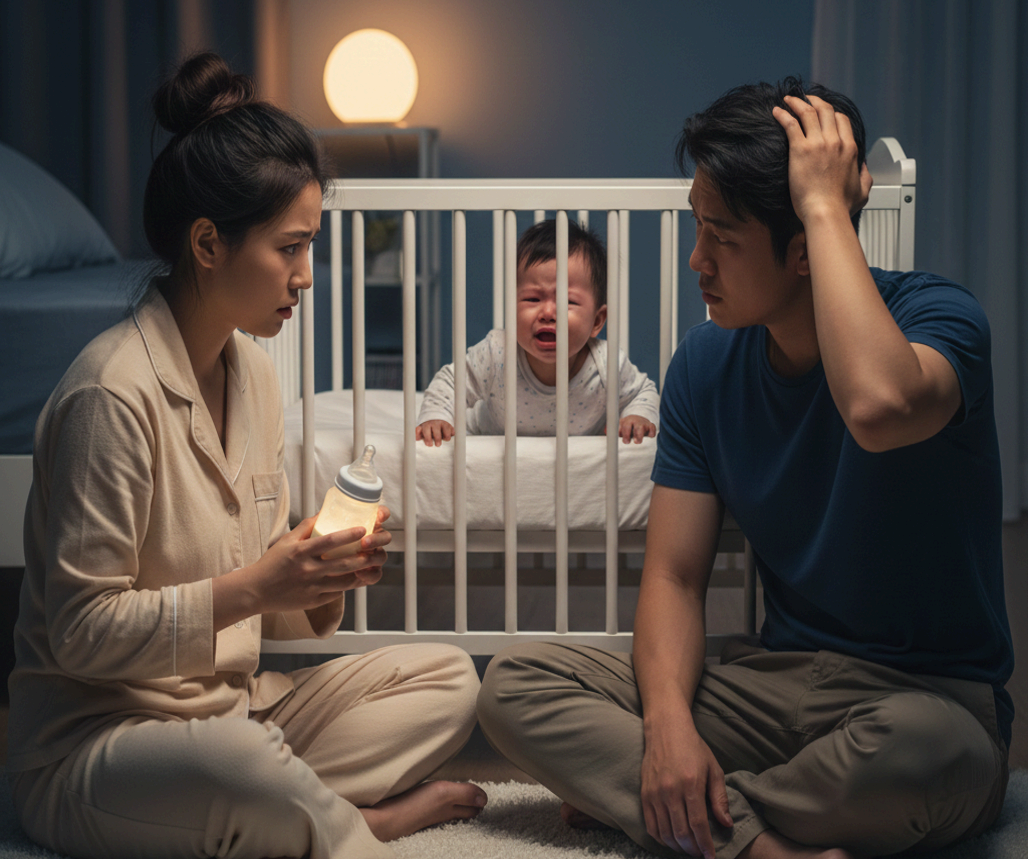 습관성 깨기 구별법, 수면 리듬을 깨는 급성장기, 밤중 수유 끊는 3단계 원칙