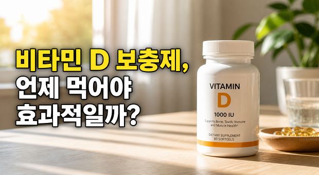 비타민 D 보충제와 햇빛 환경