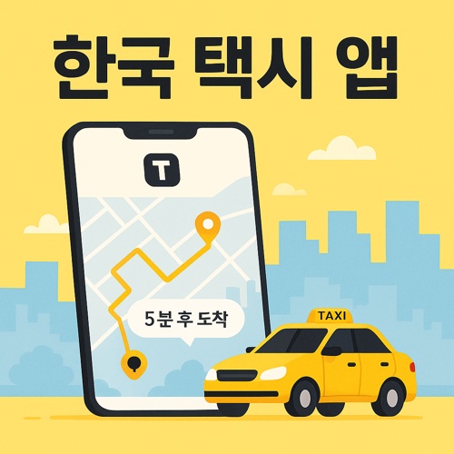 외국인을 위한 한국 택시 앱 섬네일