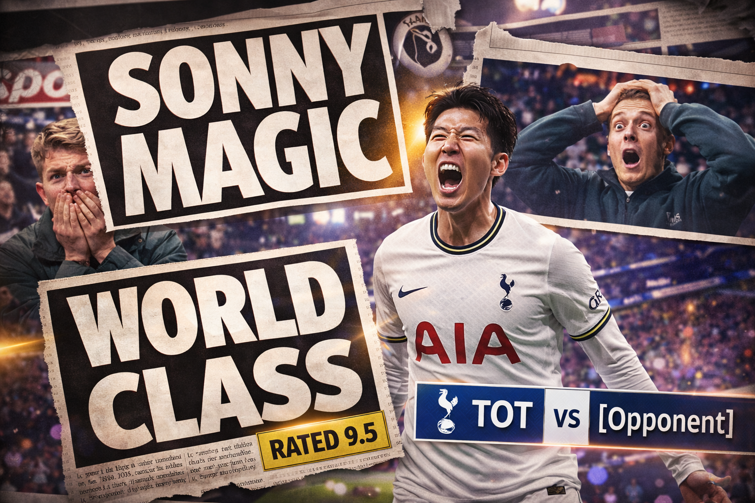 손흥민 해외 반응 모음