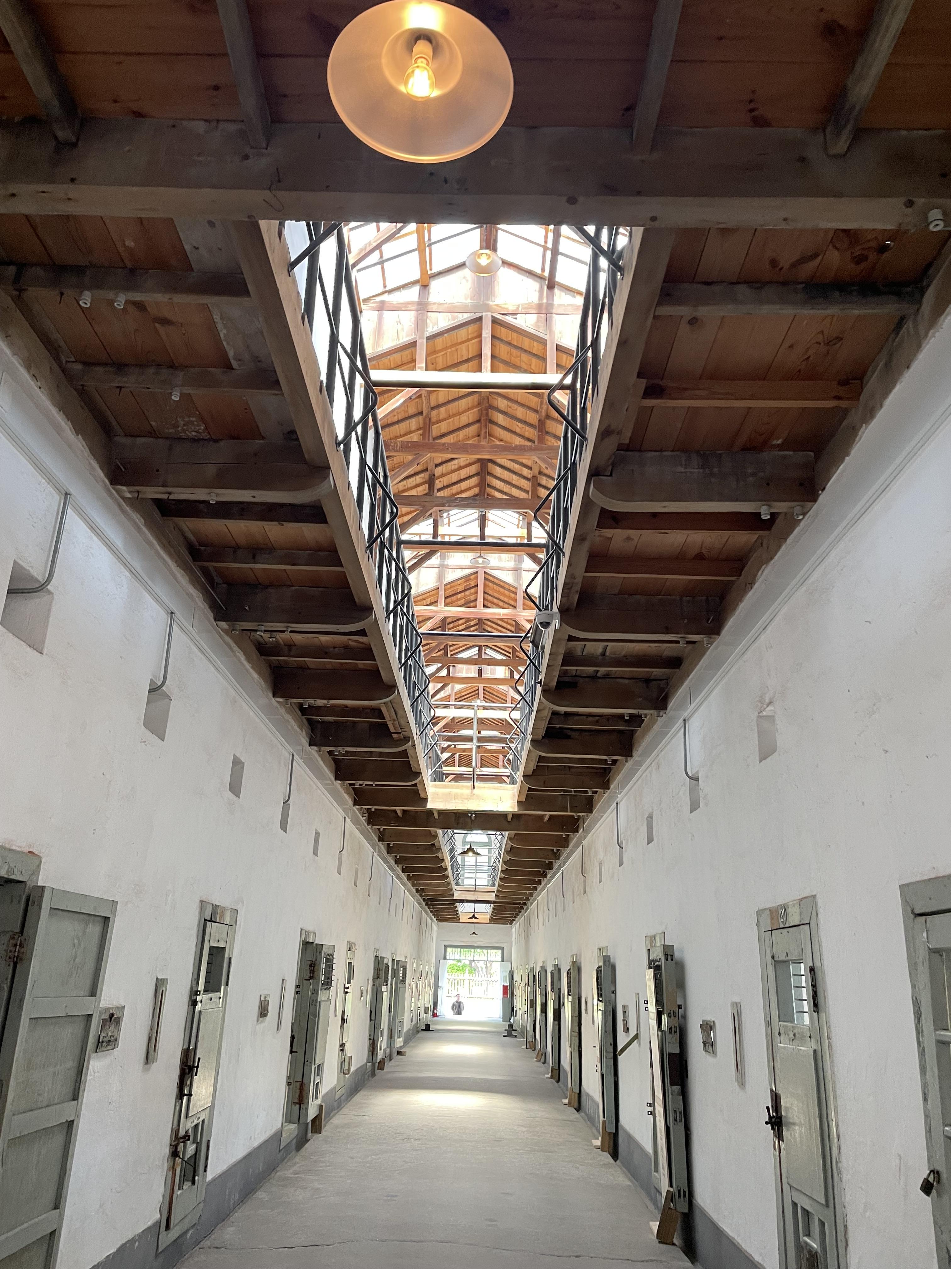 수감자들이 지내던 건물