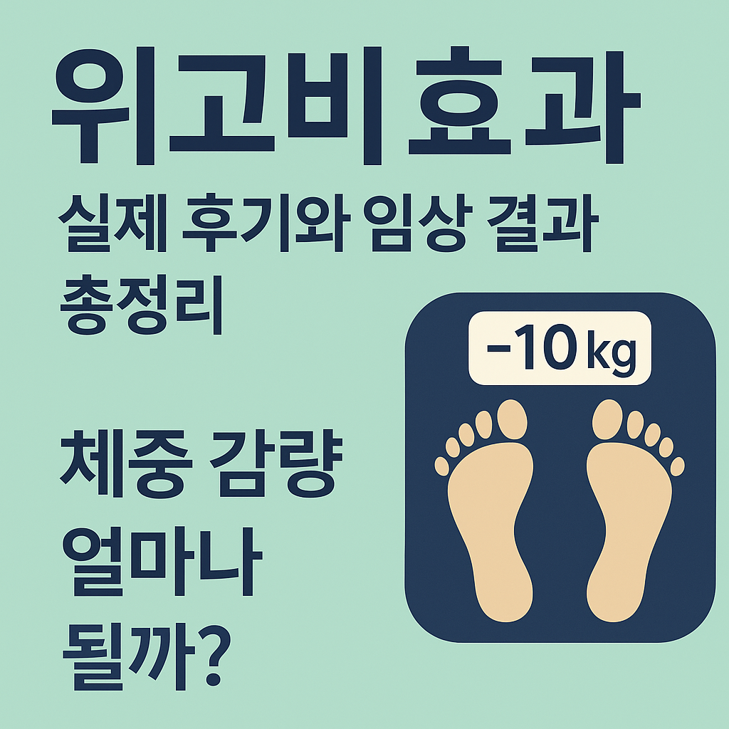 위고비 효과 실제 후기