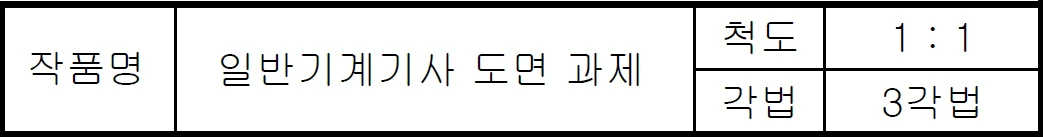 일반기계기사-표제란