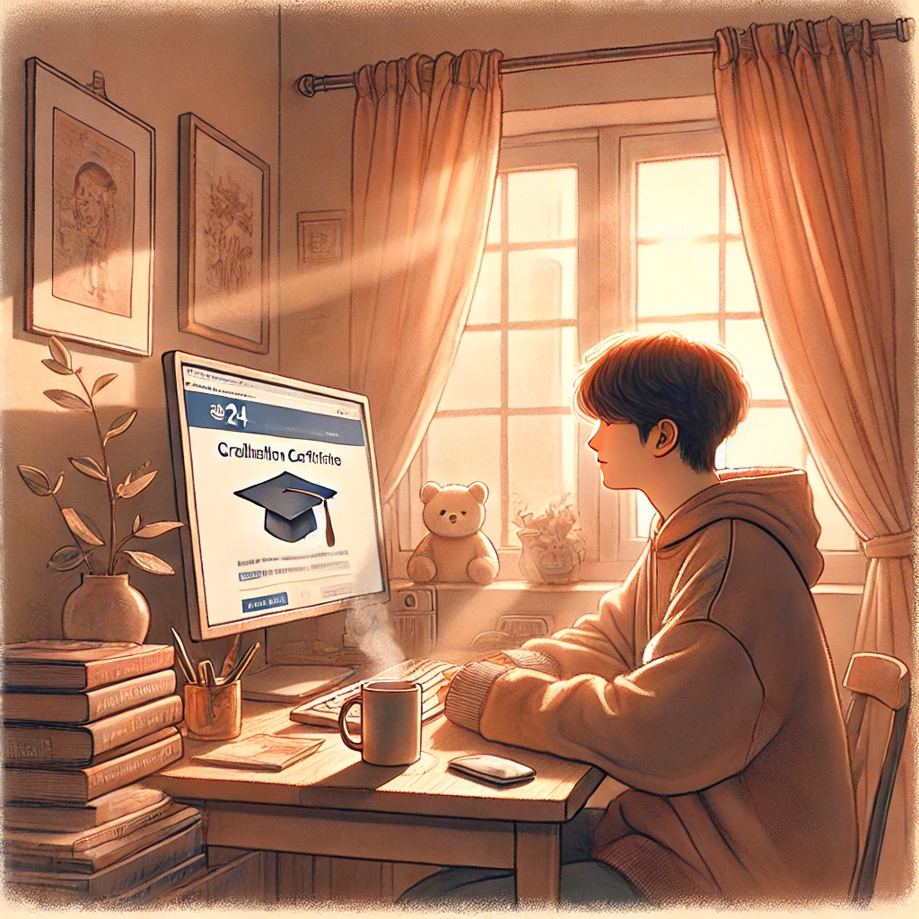 졸업증명서 무료 인터넷발급 PDF 다운로드 관련 사진