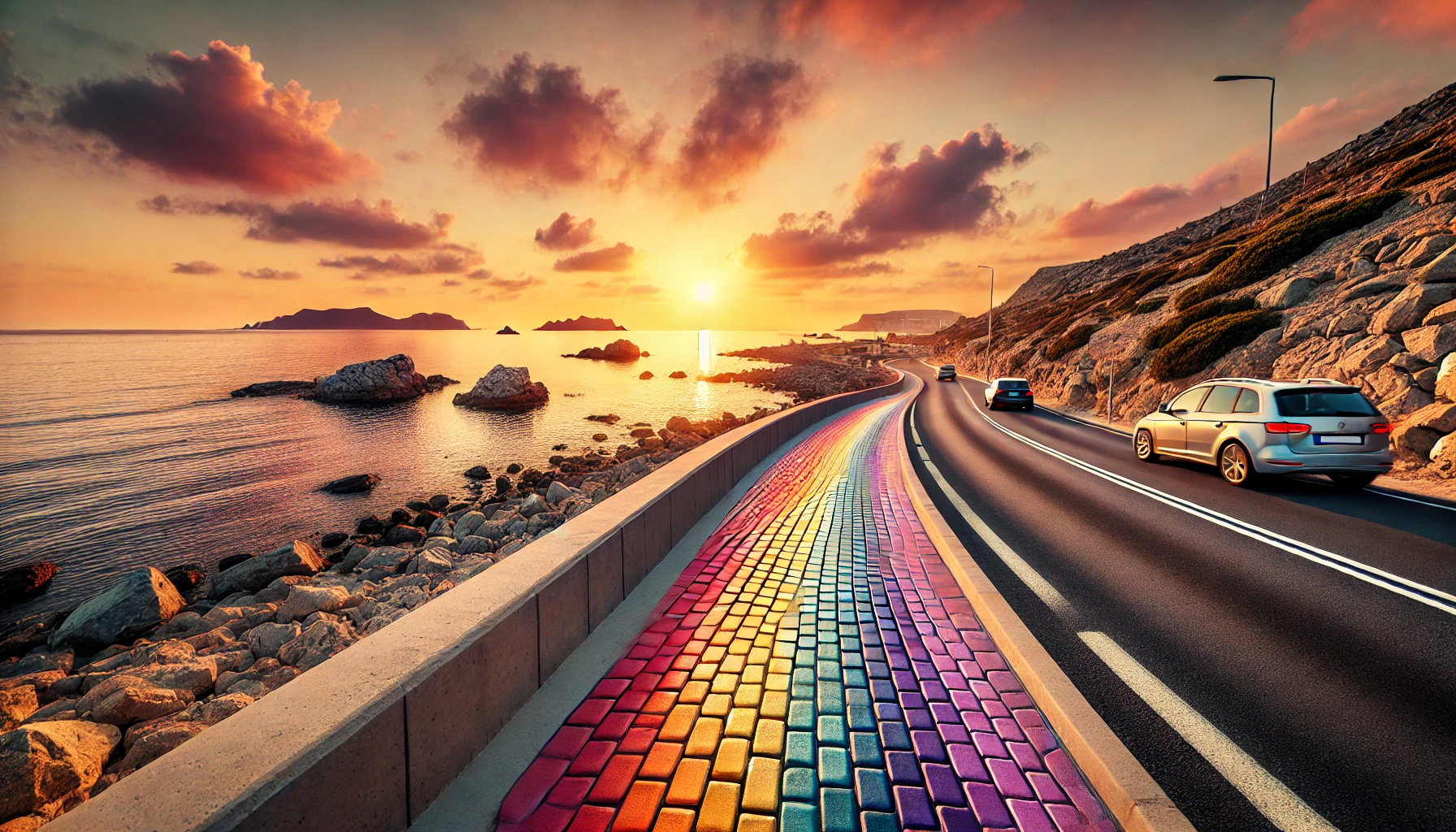 사천 무지개해안도로 관련 사진