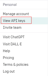 openai key