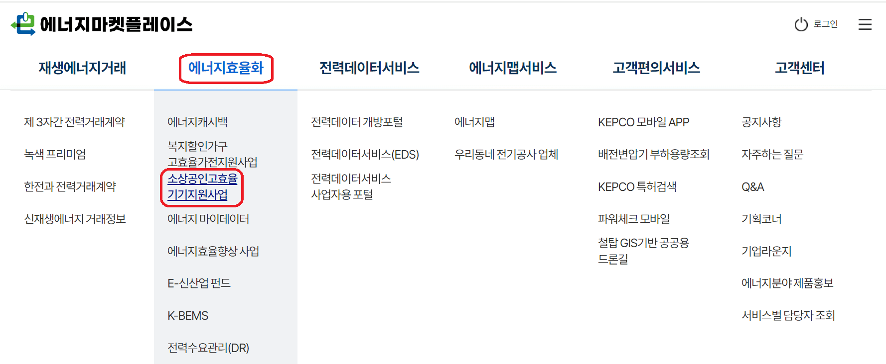 소상공인 에너지 지원사업 지원금