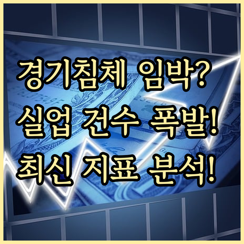 실업수당 신규/연속 청구 건수로 파악..