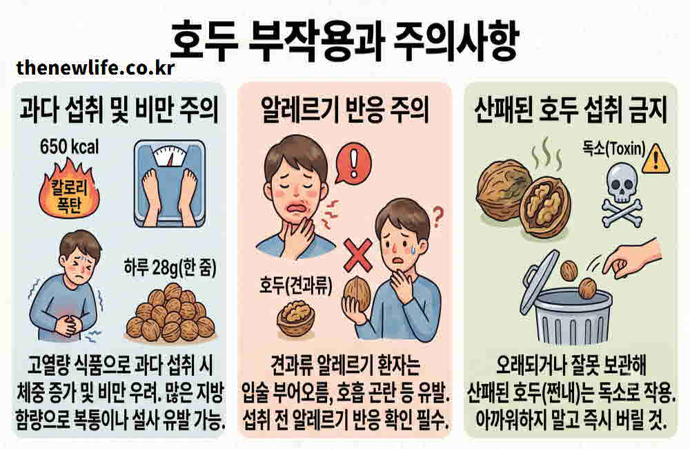 호두 효능 부작용
