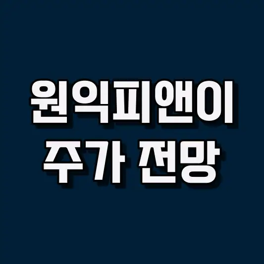 원익피앤이