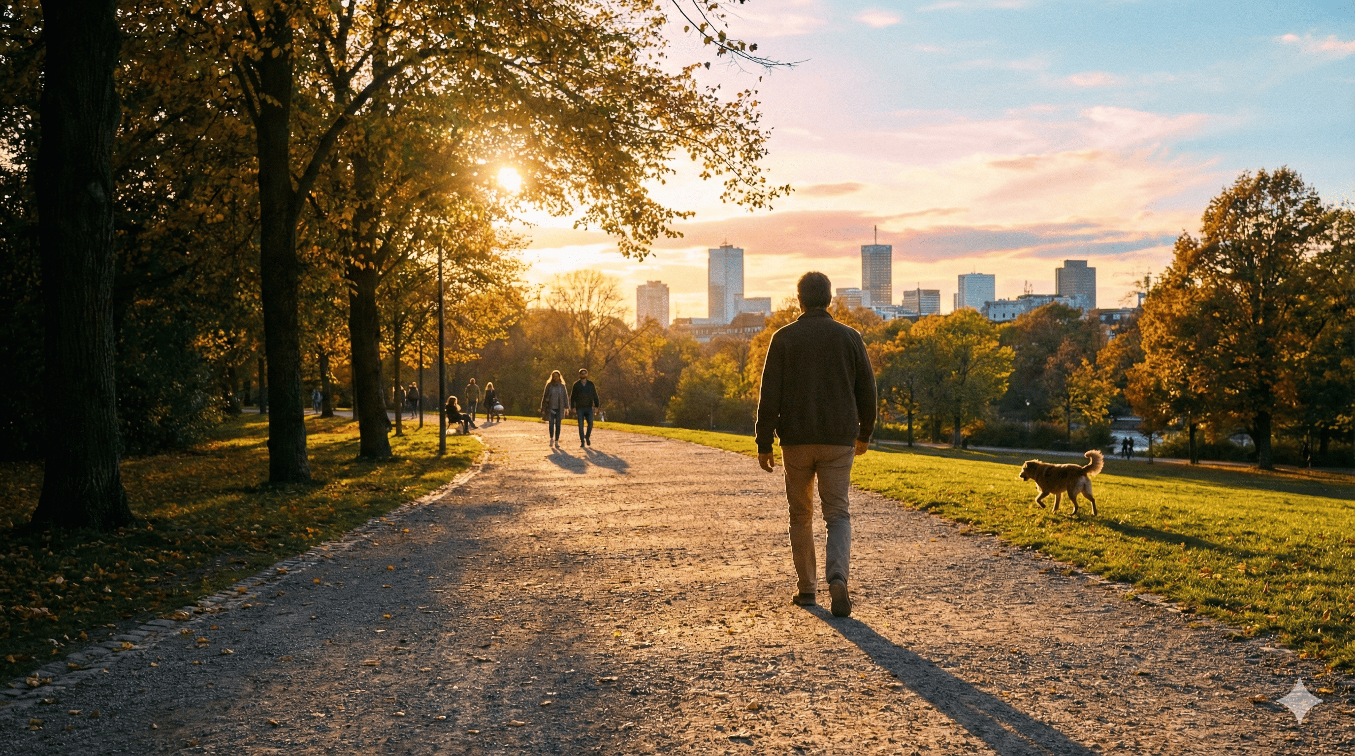 노을 지는 공원을 산책하는 평온한 뒷모습처럼, 새롭게 바뀌는 제도들이 당신의 일상에 든든한 휴식과 안정이 되길 바랍니다.