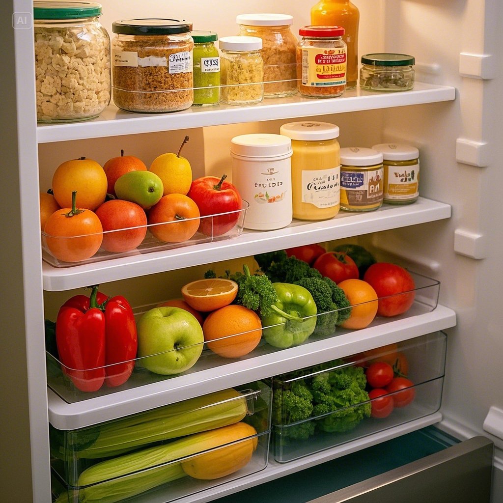 냉장고 정리 노하우: 카테고리별 분류법으로 깔끔하게 유지하는 비결