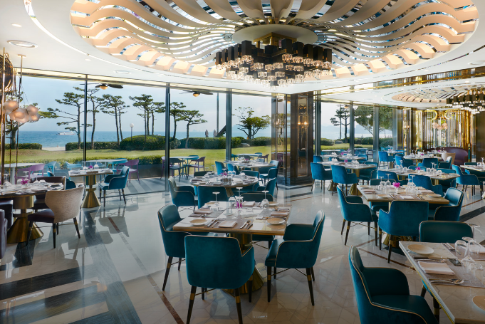 약 22% 할인 1월 한달 특가 부산 파라다이스호텔 온 더 플레이트 뷔페