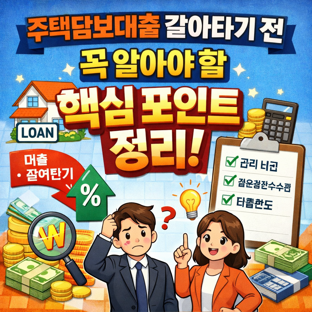 주택담보대출 갈아타기