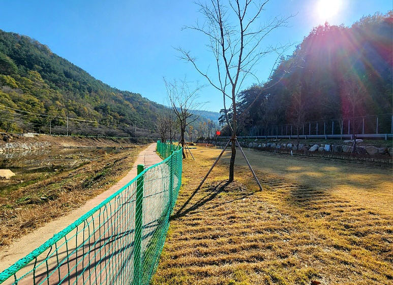 산청 오부파크골프장. 경남 산청군 오부면 일물리 456-1