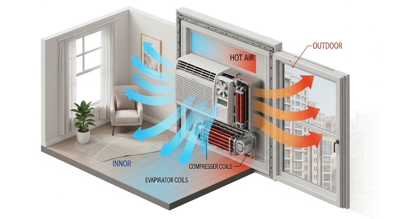 창문형에어컨전기요금