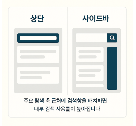 글 하단에서 다음 글·시리즈 목차·카테고리 세 가지 선택지가 나란히 배치된 와이어프레임