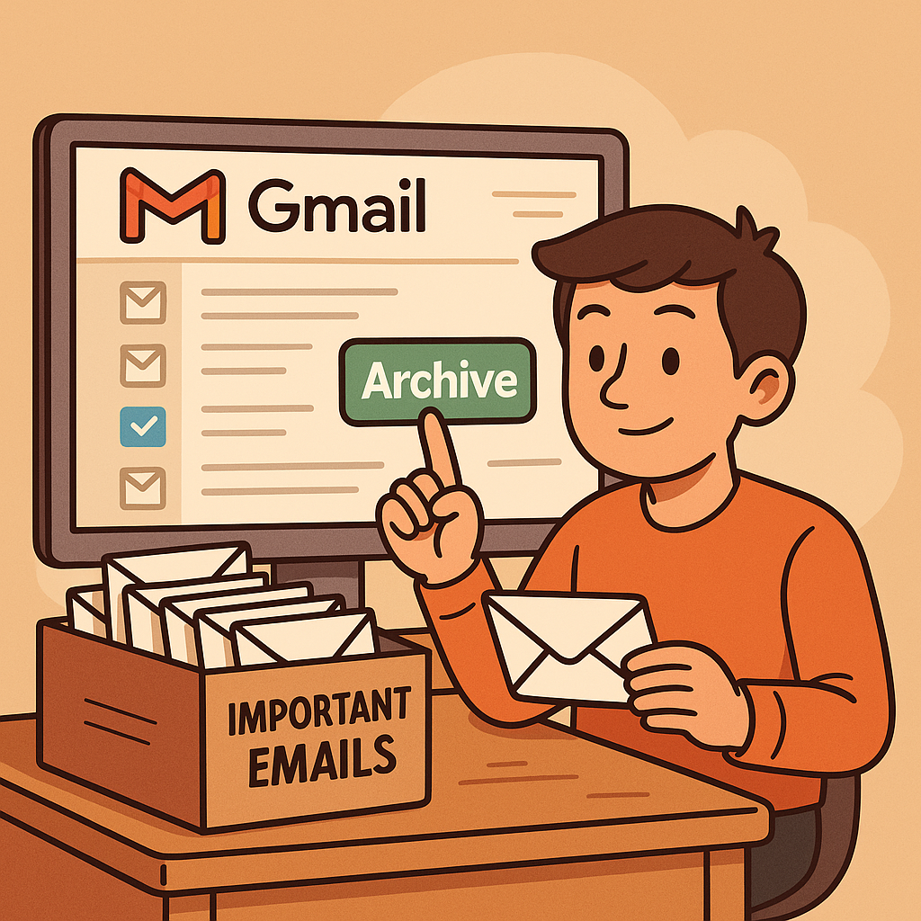 중요한 이메일만 남기는 아카이브 정리 노하우