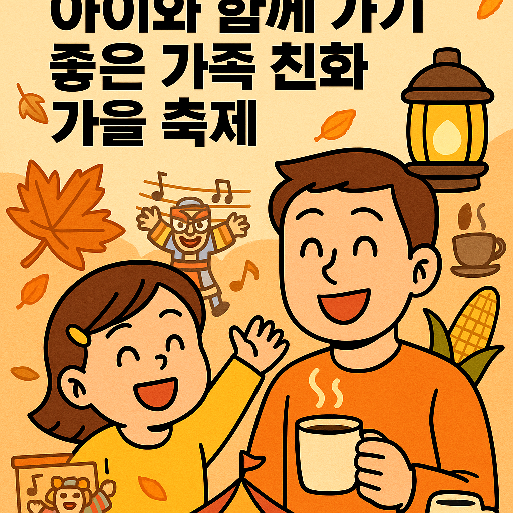 아이와 함께 가기 좋은 가족 친화 가을 축제 관련사진
