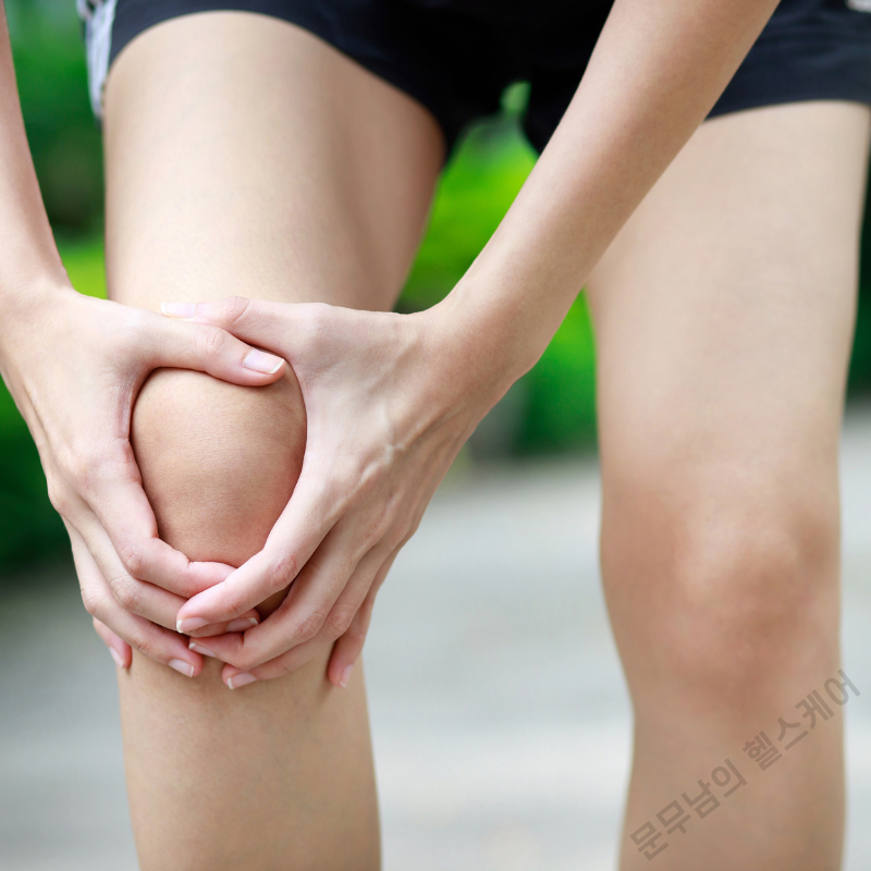 무릎에서 뚝뚝 소리가 나요