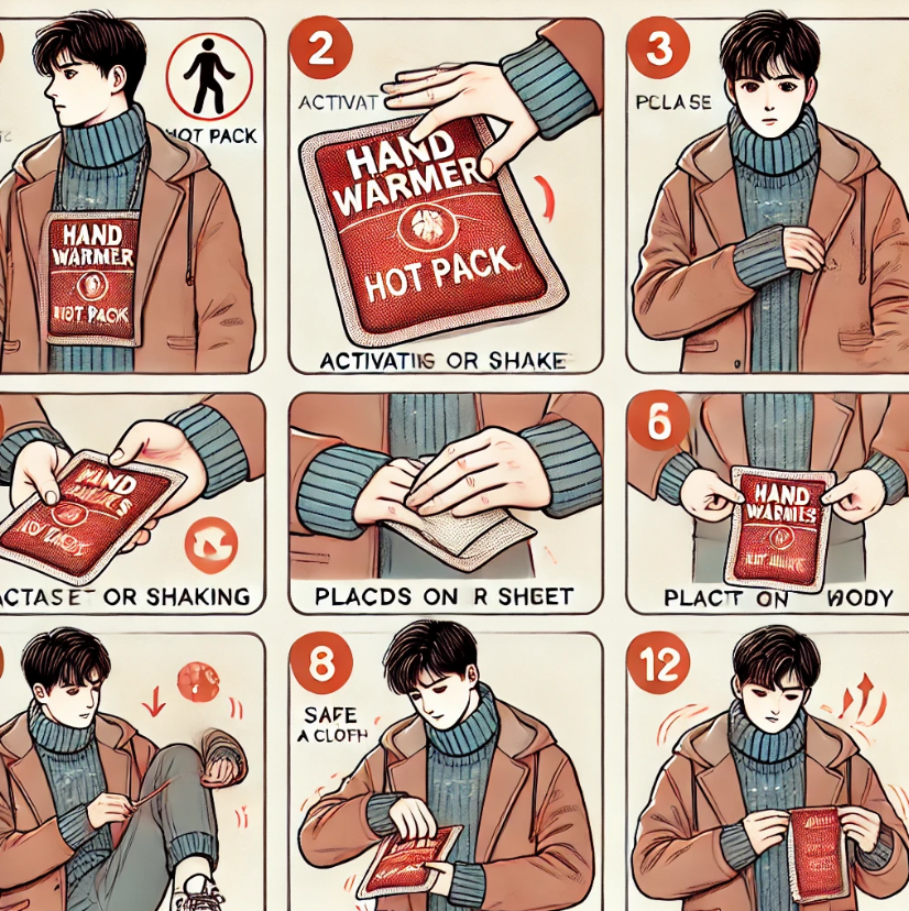 핫팩 사용법 완벽 가이드