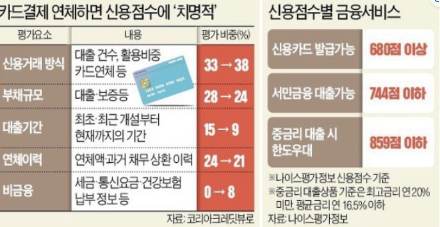 신용등급 관리