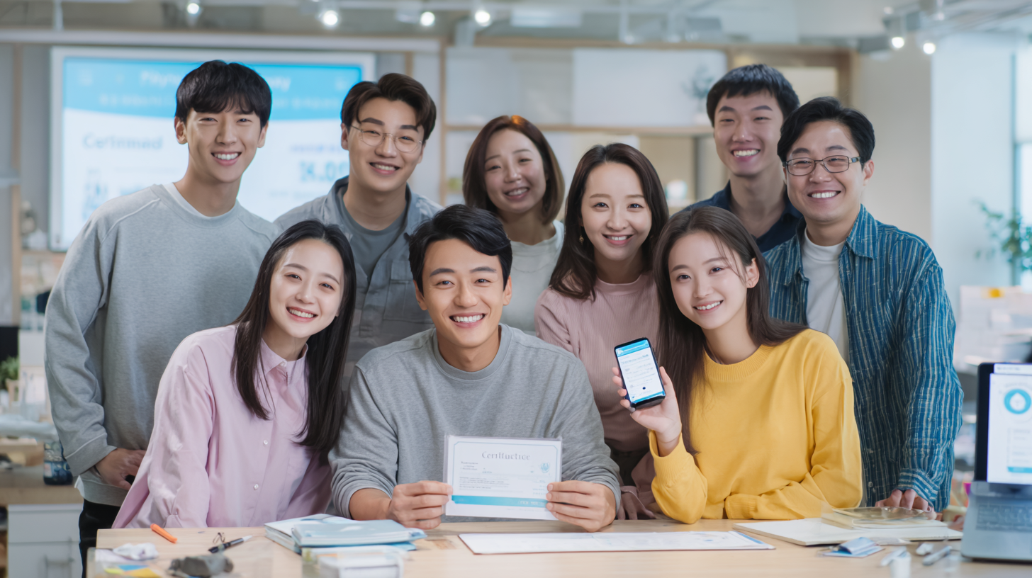 재학생, 신입생, 편입생, 복학생 등 다양한 한국 대학생들이 책상에 모여 있다