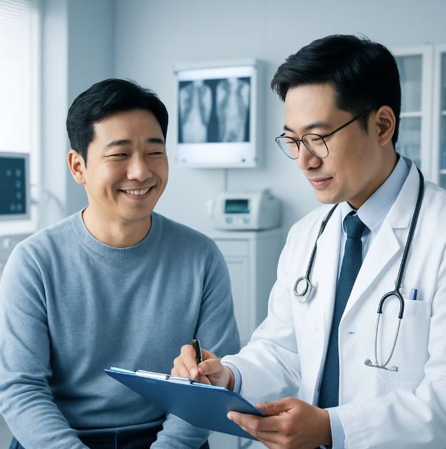 더 무서운 병을 배제하는 과정