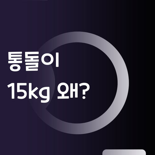 LG 통돌이 세탁기, 왜 15kg가 ..