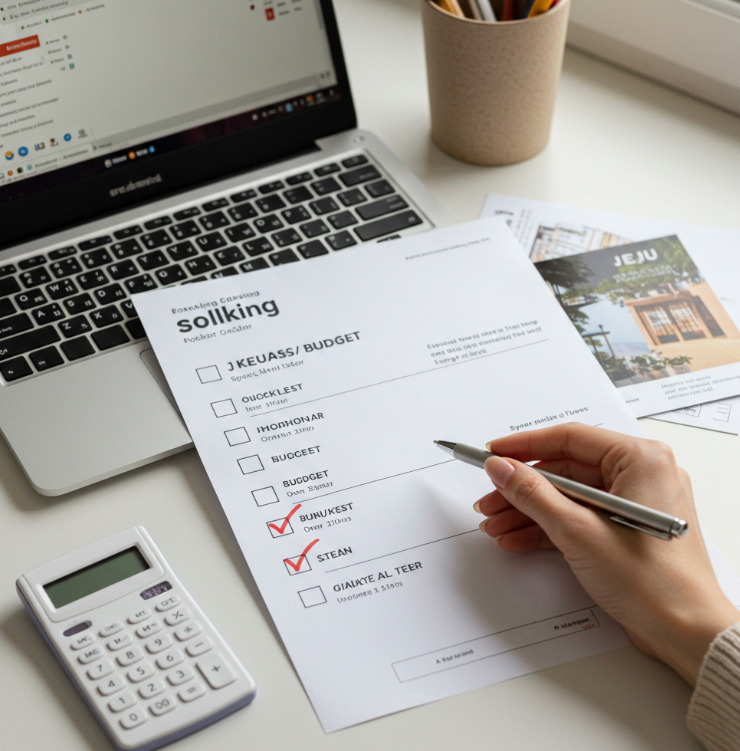 예산별 추천 조합 &amp; 예약 타이밍