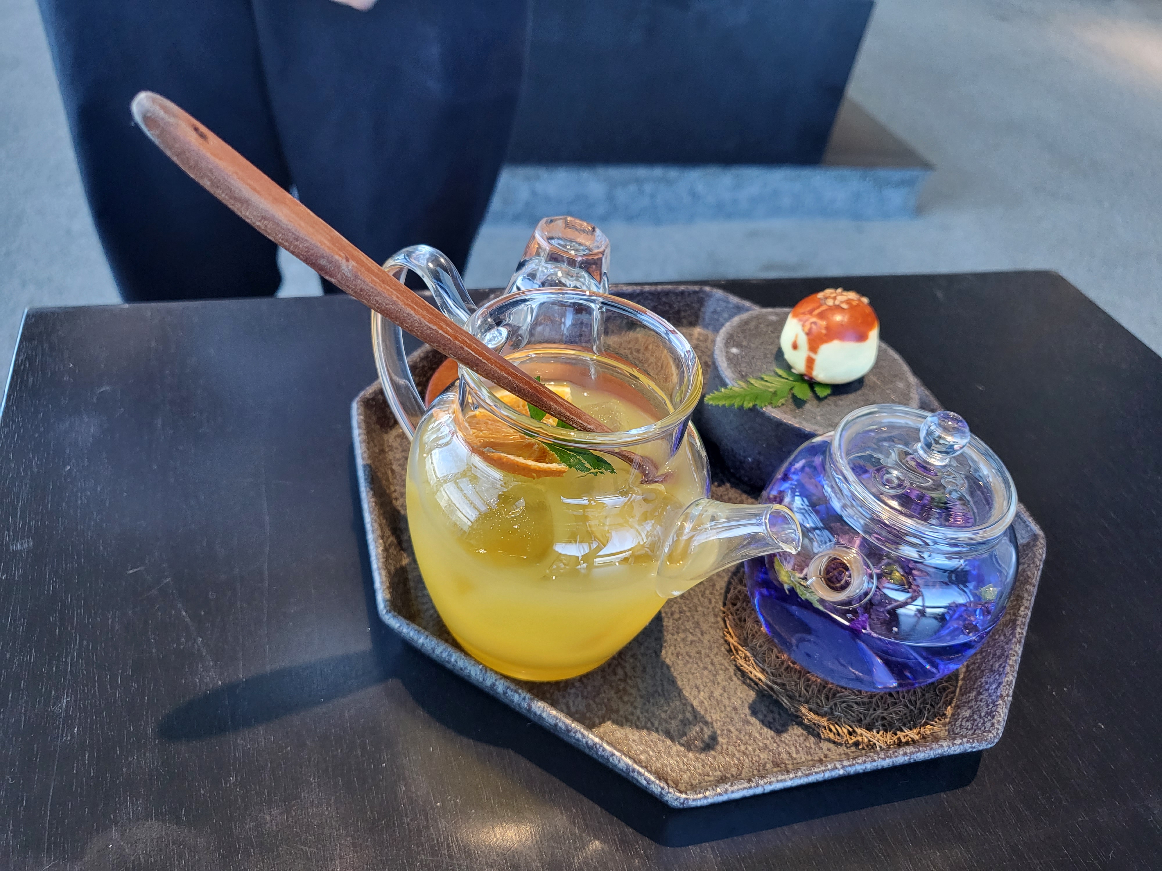 차덕분:영종도 구읍뱃터 바닷가 전망 이쁜 전통카페 차와 디저트 메뉴