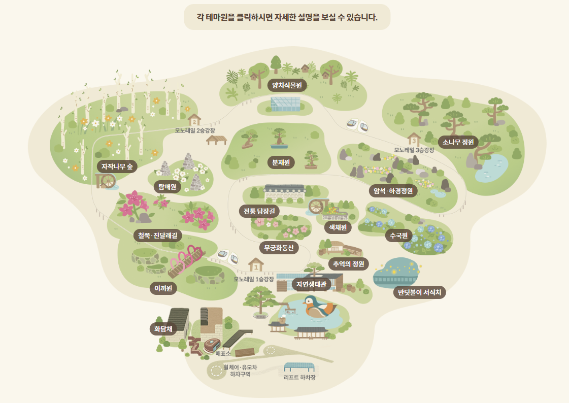 화담숲 모노레일 예약