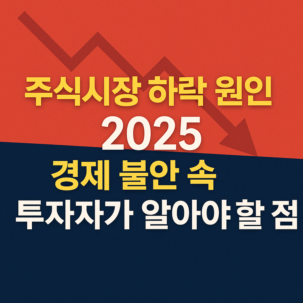 주식시장 하락 원인 2025