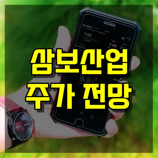 삼보산업 주가 전망