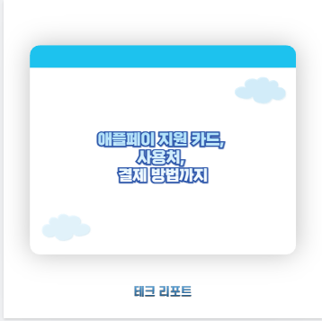 애플페이 지원 카드, 사용처, 결제 방법까지