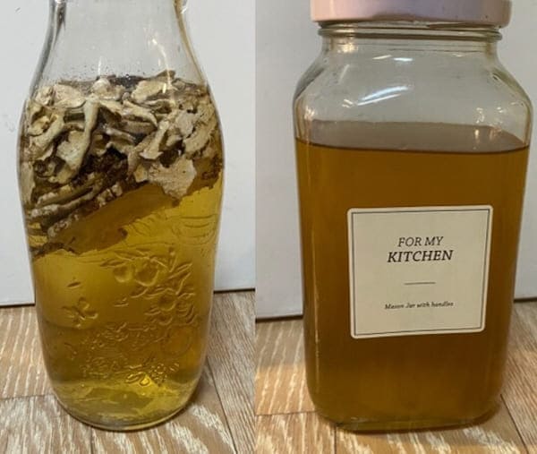 당귀초란만들기-전후색깔비교