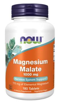 나우푸드 마그네슘 말레이트 1000mg 타블렛, 180개입, 1개