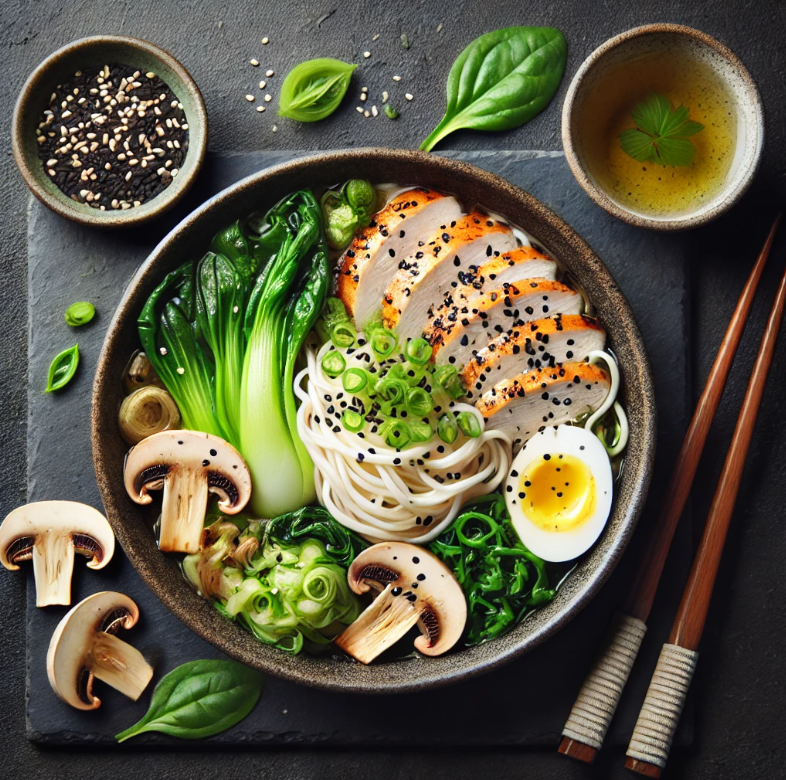 닭가슴살 샐러드라면