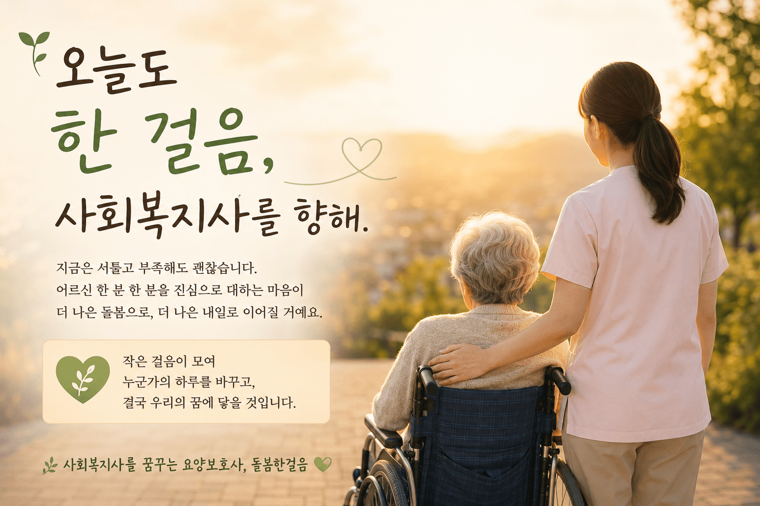 한 걸음, 돌봄의 마음