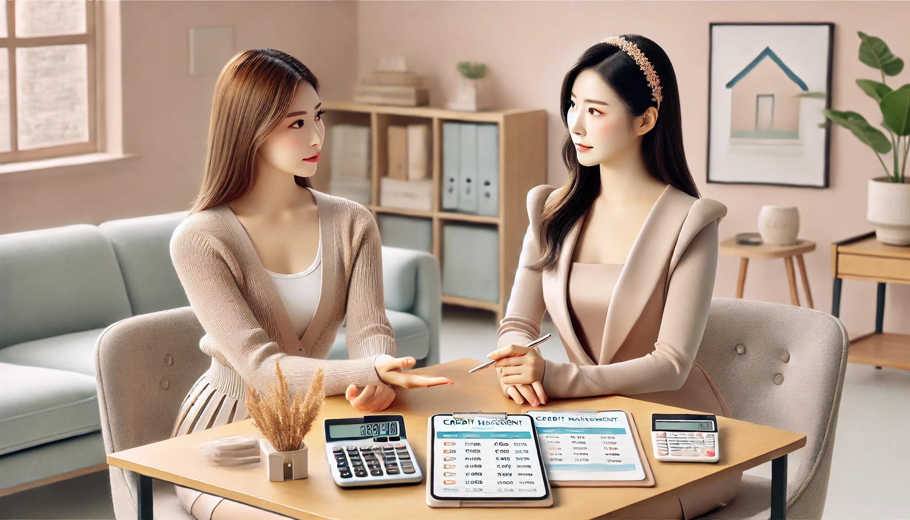 신용점수 올리는 방법 확인하는 이미지