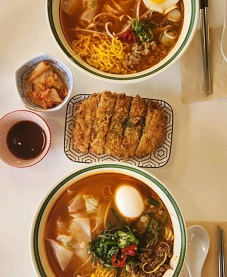 완당면-돈까스